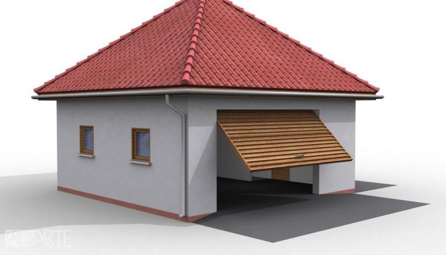 Garaż z podpiwniczeniem / Budynek gospodarczy z podpiwniczeniem G12