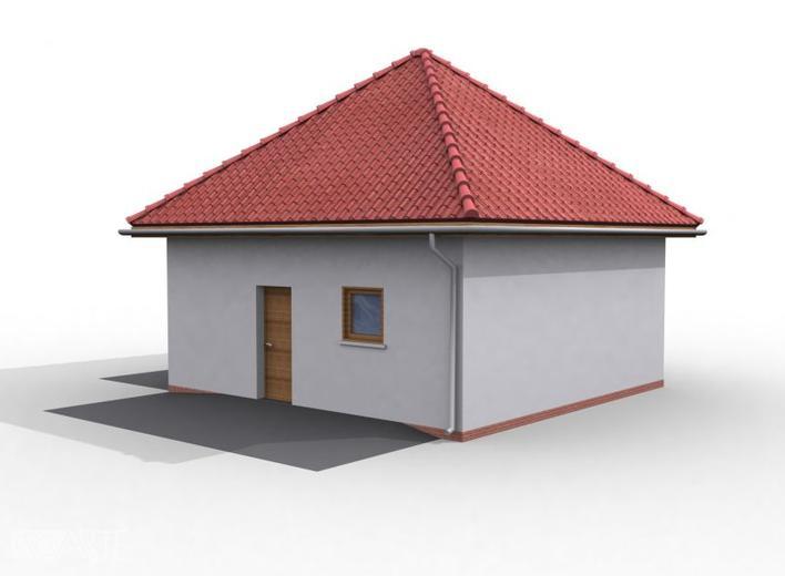 Garaż z podpiwniczeniem / Budynek gospodarczy z podpiwniczeniem G12