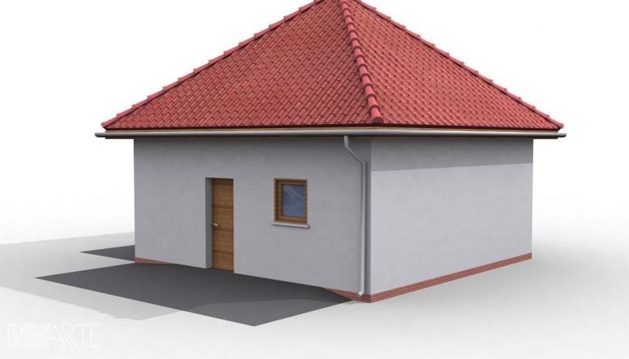 Garaż z podpiwniczeniem / Budynek gospodarczy z podpiwniczeniem G12