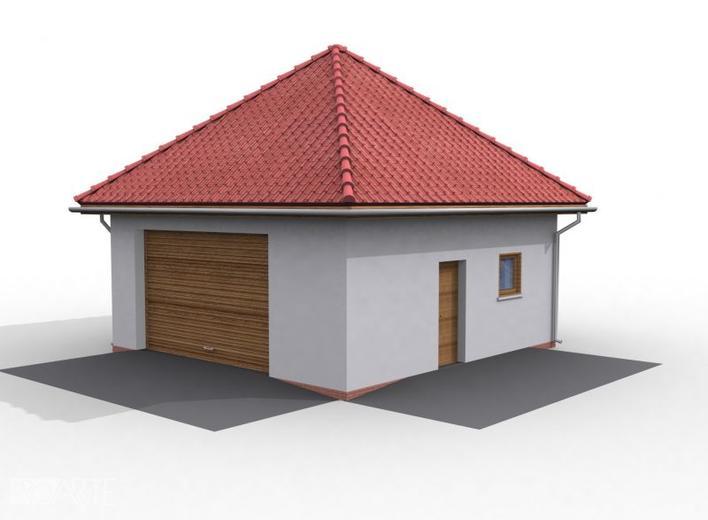 Garaż z podpiwniczeniem / Budynek gospodarczy z podpiwniczeniem G12