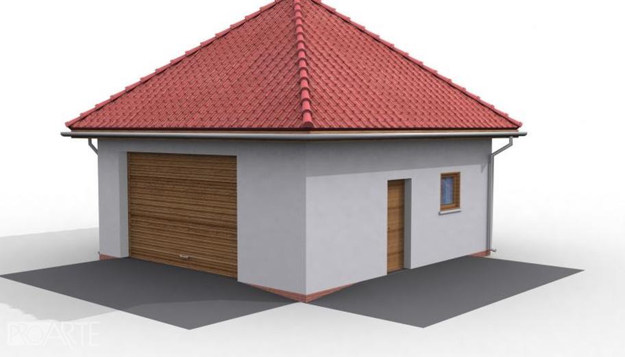 Garaż z podpiwniczeniem / Budynek gospodarczy z podpiwniczeniem G12