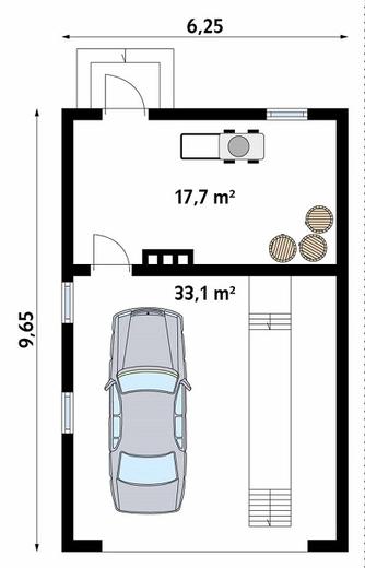 Garaż G12 (podpiwniczony)