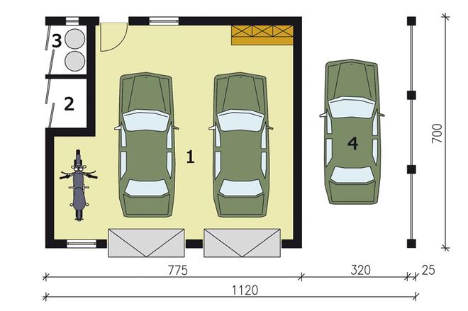 Garaż / Budynek gospodarczy G178