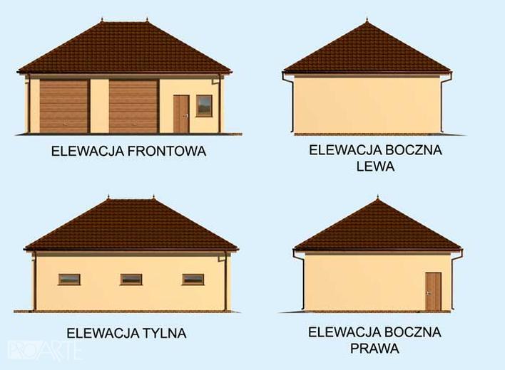 Garaż / Budynek gospodarczy G199