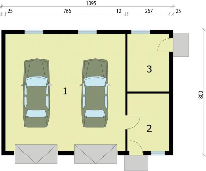 Garaż / Budynek gospodarczy G199