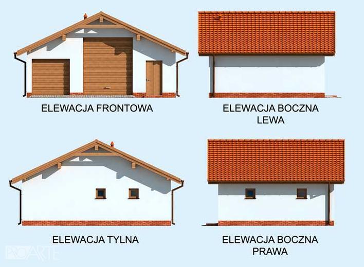 Garaż / Budynek gospodarczy G1B