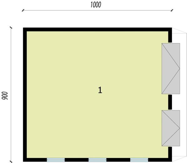 Garaż / Budynek gospodarczy G214 