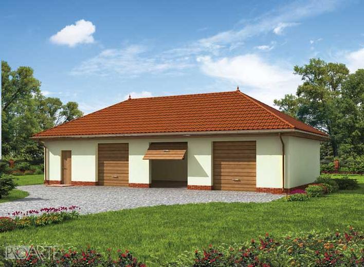 Budynek gospodarczy / Garaż G218