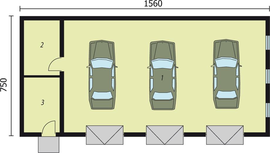 Budynek gospodarczy / Garaż G219