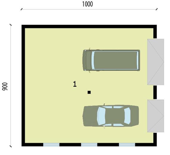 Budynek gospodarczy / Garaż G220