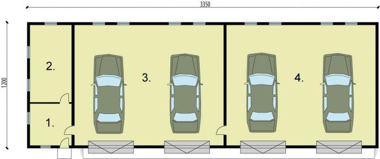 Budynek gospodarczy / Garaż G221