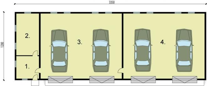 Budynek gospodarczy / Garaż G221
