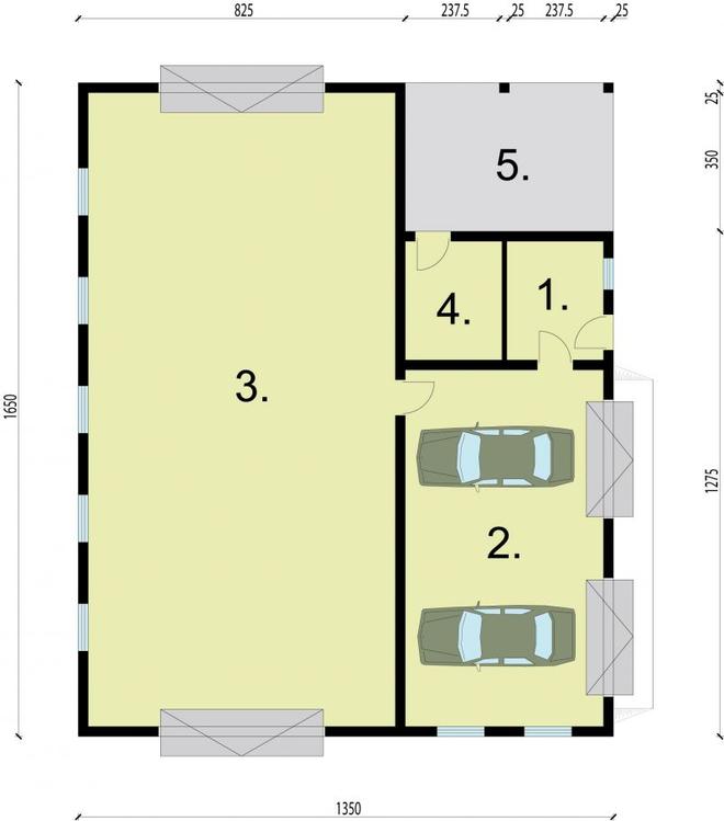 Budynek gospodarczy / Garaż G226