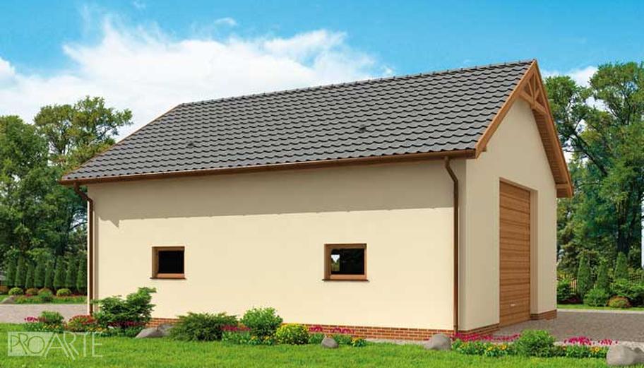 Budynek gospodarczy / Garaż G228B