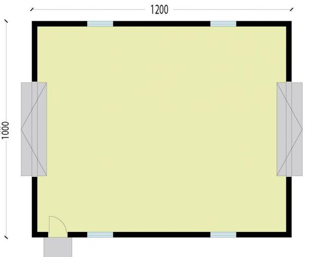 Budynek gospodarczy / Garaż G228A
