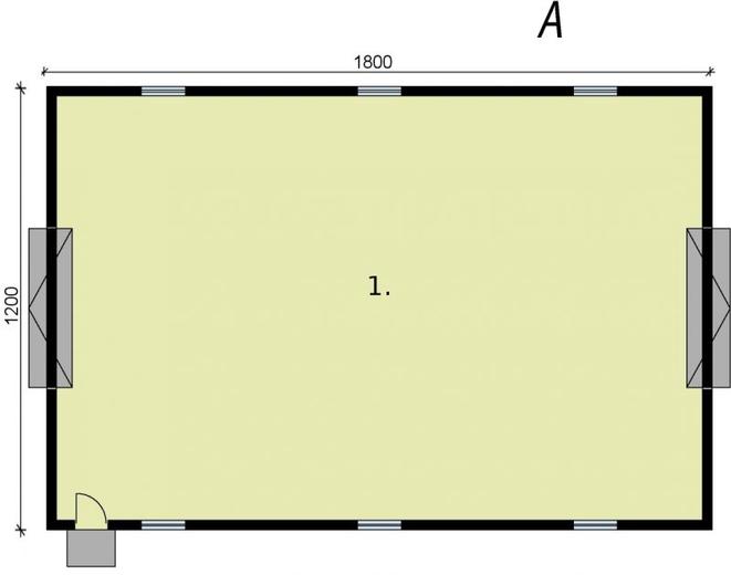 Budynek gospodarczy / Garaż G229A