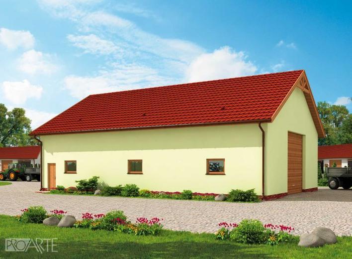 Budynek gospodarczy / Garaż G229B