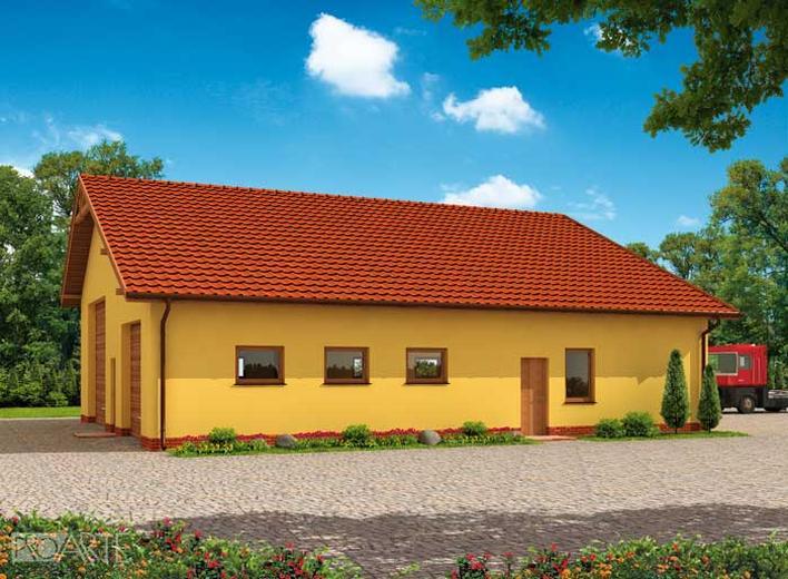 Budynek gospodarczy / Garaż G231