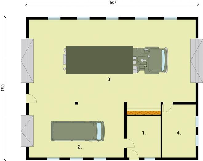 Budynek gospodarczy / Garaż G231