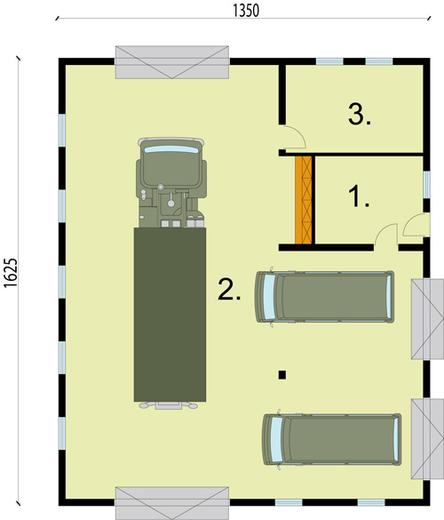Budynek gospodarczy / Gospodarczo-garażowy / Garaż G232