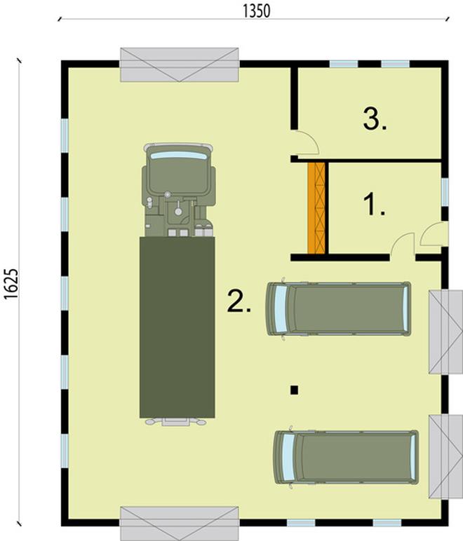 Budynek gospodarczy / Gospodarczo-garażowy / Garaż G232