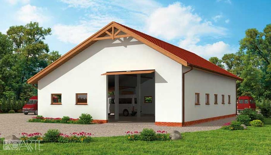 Budynek gospodarczy / Garaż G233