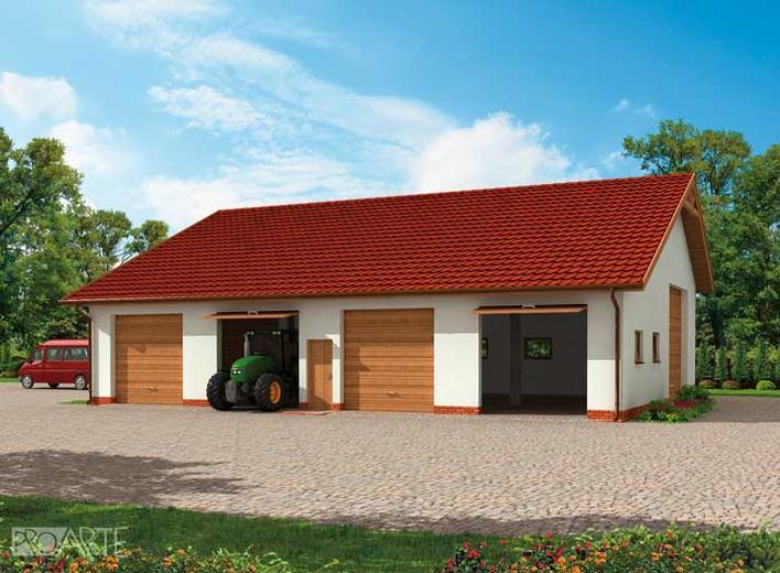 Budynek gospodarczy / Garaż G233