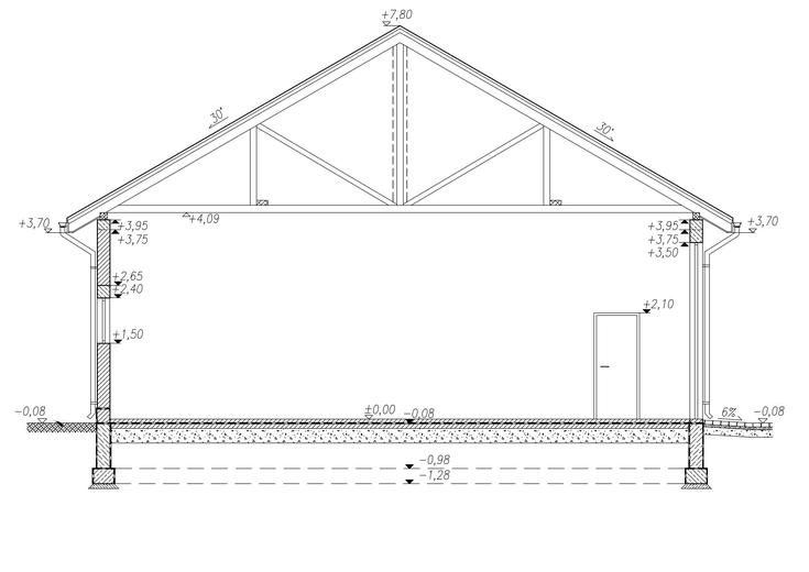 Budynek gospodarczy / Garaż G236