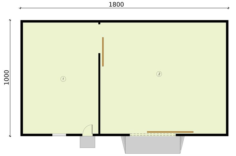 Budynek gospodarczy / Garaż G240A