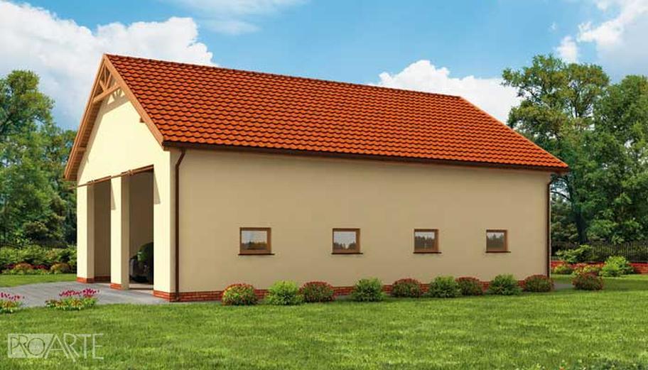 Budynek gospodarczy / Garaż G243