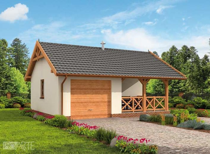 Garaż / Budynek gospodarczy G264A