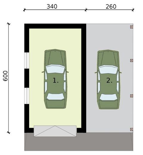Garaż / Budynek gospodarczy G266