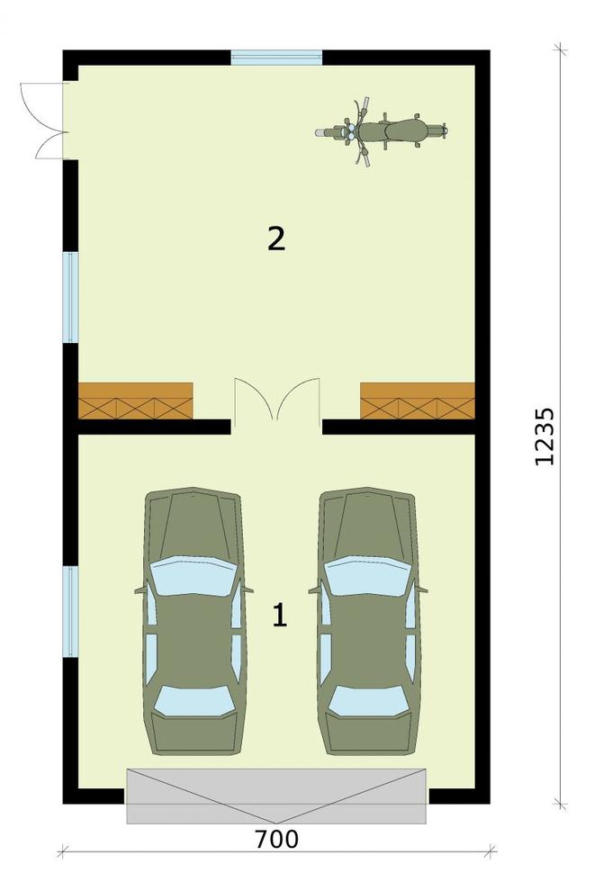 Garaż / Budynek gospodarczy G272