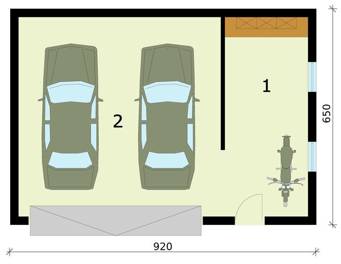 Garaż / Budynek gospodarczy G294