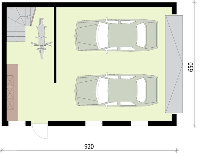 Garaż / Budynek gospodarczy G298