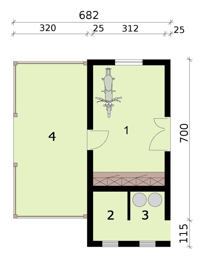 Budynek gospodarczy G301