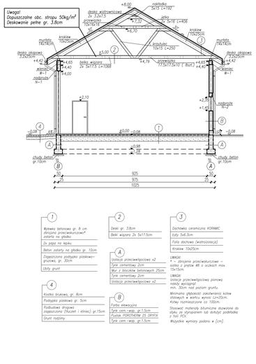 Budynek gospodarczy /Gospodarczo-garażowy / Garaż G303