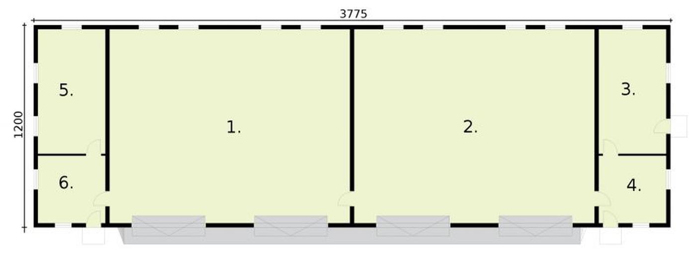 Budynek gospodarczy / Gospodarczo-garażowy / Garaż G307