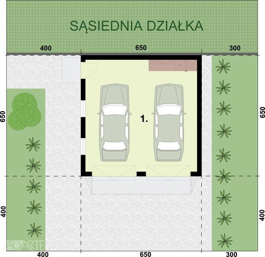 Garaż / Budynek gospodarczy G330B