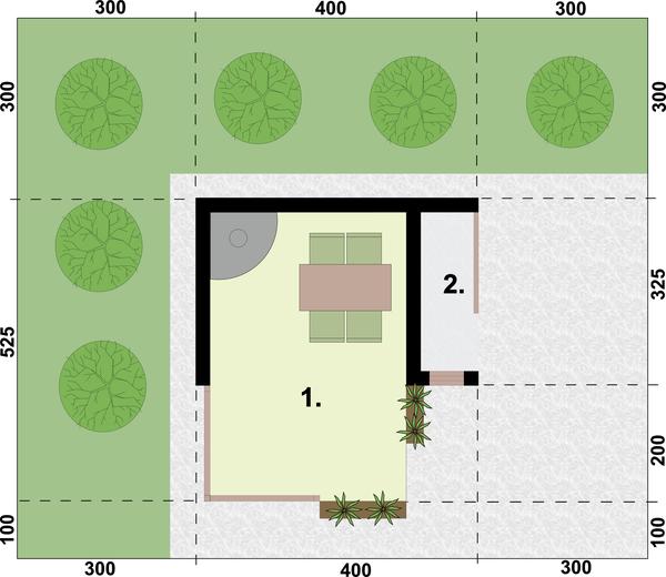 Budynek wiaty rekreacyjnej G331