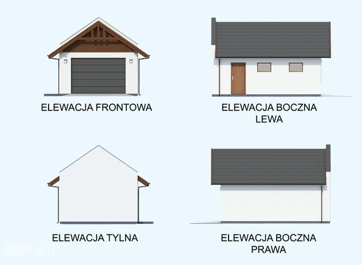 Garaż / Budynek gospodarczy G339B