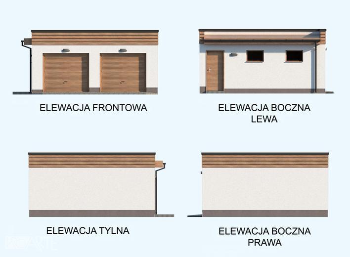 Garaż / Budynek gospodarczy G344