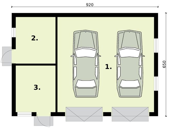 Garaż / Budynek gospodarczy G3 