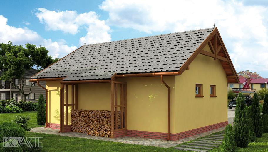 Garaż / Budynek gospodarczy G68 