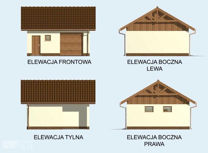 Garaż / Budynek gospodarczy G73