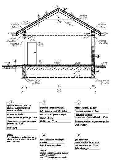 Garaż / Budynek gospodarczy G73 