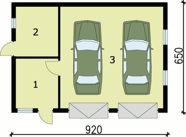 Garaż / Budynek gospodarczy G84