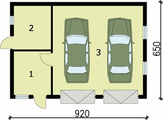 Garaż / Budynek gospodarczy G84