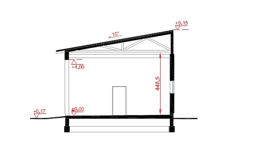 Budynek garażowo-magazynowy GM01a