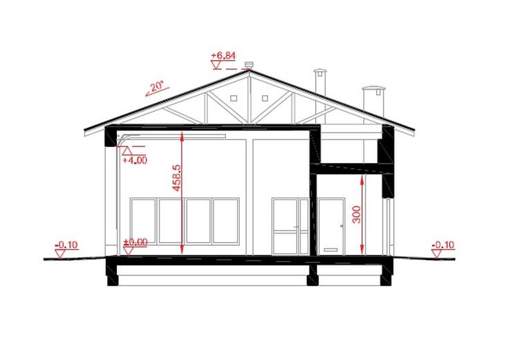 Budynek garażowo-magazynowy z częścią pomocniczą GM12